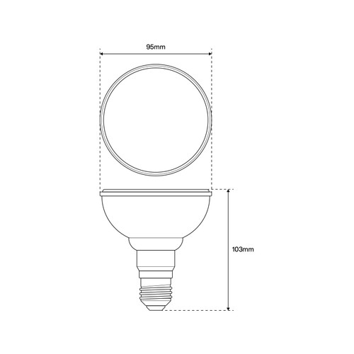 Lampada LED PAR30 12W, 110° Lampada LED PAR30 12W, 110°