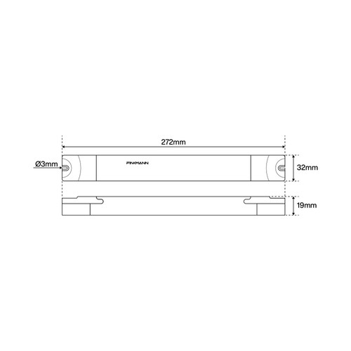 Alimentatore FINKMANN 150W 24V, IP20 - ULTRA SLIM Alimentatore FINKMANN 150W 24V, IP20 - ULTRA SLIM