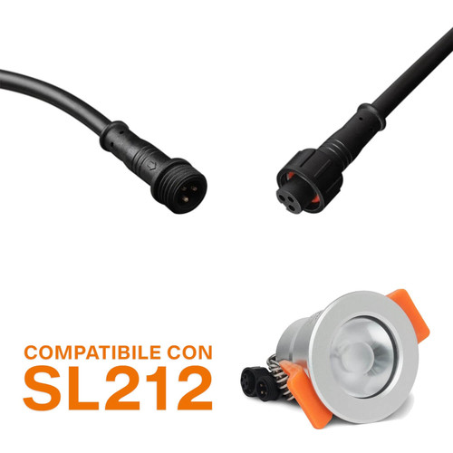 Cavo di Estensione da 1M per Faretto SL212 Cavo di Estensione da 1M per Faretto SL212
