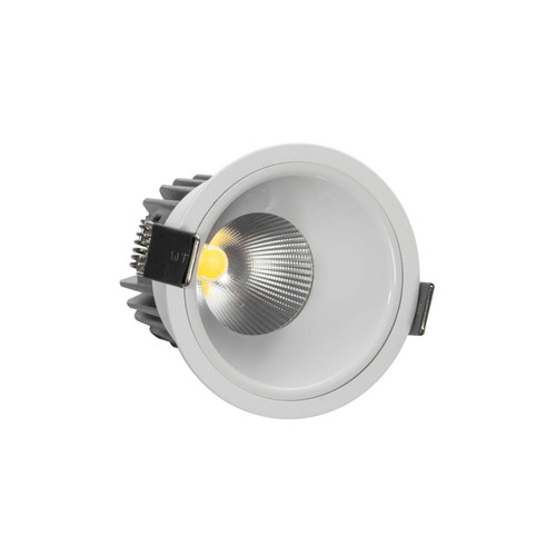 Faro da Incasso 12W Foro Ø75mm Bianco IP40 CCT BRIDGELUX LED 3 Parabole