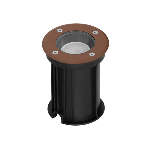 Faretto Interrato Tondo 1xGU10, IP67 - CORTEN