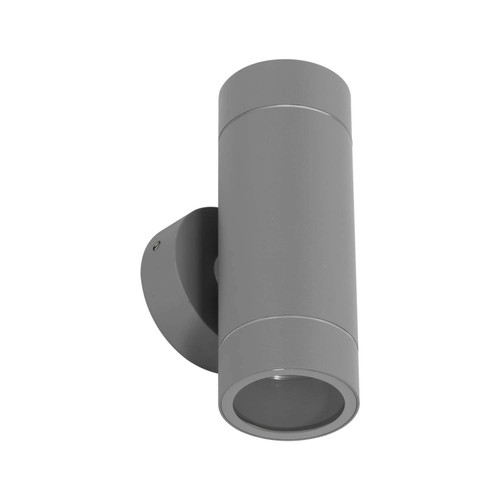 Applique Cilindrica Bidirezionale, IP65, 2xGU10, Grigio Applique Cilindrica Bidirezionale, IP65, 2xGU10, Grigio