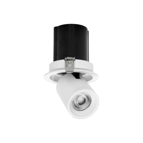 Faro LED da Incasso 15W, Orientabile, CCT Bianco Variabile, Foro Ø75mm