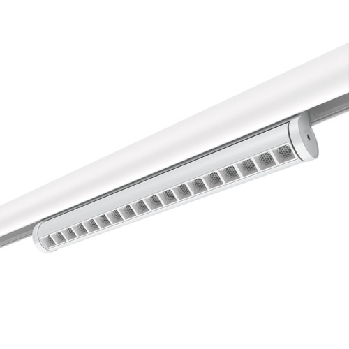 Faro LED Lineare 18W Magnetico 36cm CRI92, UGR16, Bianco 48V