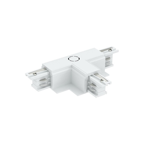 Connettore Tipo "T" SX2 Bianco per Binario Trifase da Incasso