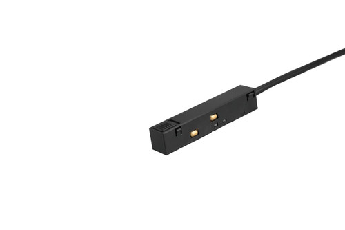 Connettore di Alimentazione + cavo da 2m per Binario Magnetico - Nero