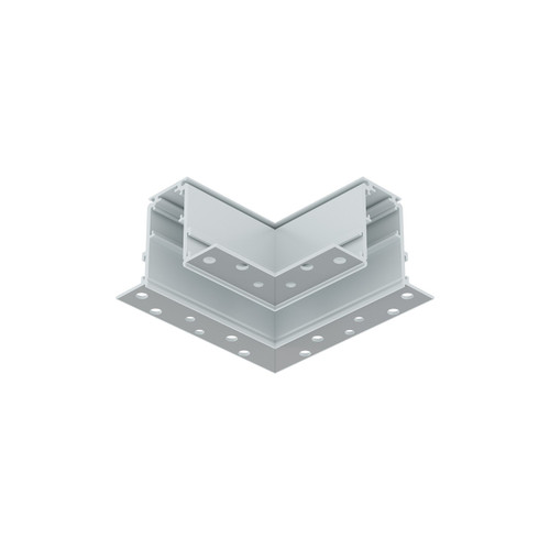 Connettore Incasso "L" Orizzontale Binario Magnetico Deeper- Bianco