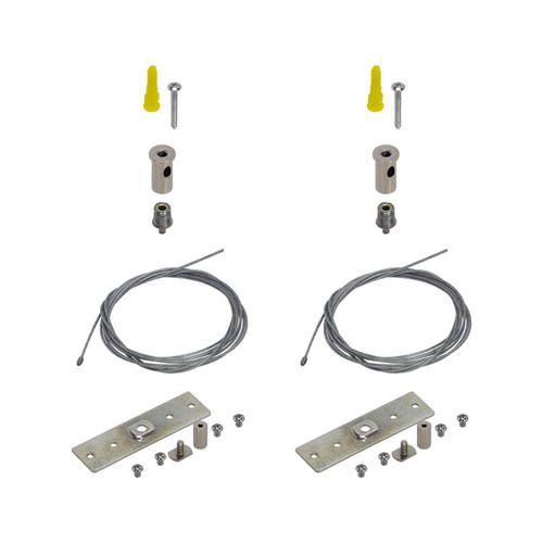 Kit Sospensione da 2m per binario Magnetico, Regolabile