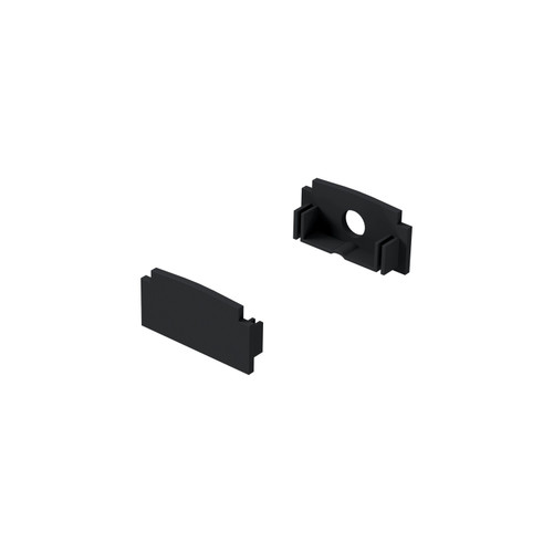 Kit 4 Tappi per Profilo Nero Doppia Striscia per Cartongesso