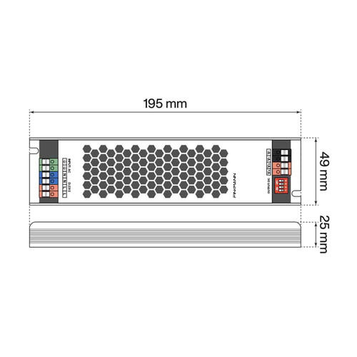 Alimentatore FINKMANN 150W 24V IP40 con Dimmer Integrato Alimentatore FINKMANN 150W 24V IP40 con Dimmer Integrato
