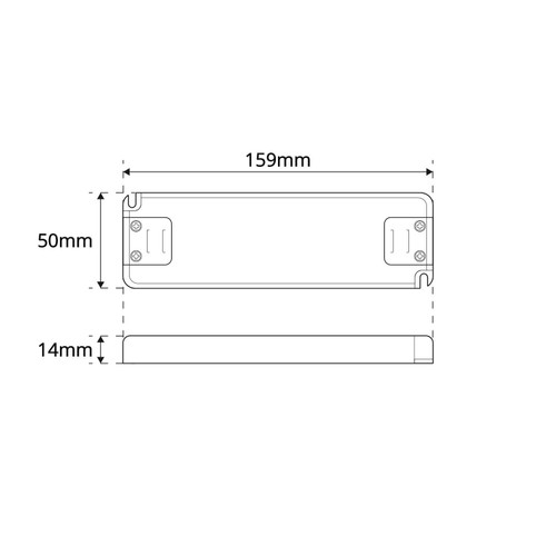 Alimentatore 30W 12V IP20 - Ultrasottile per Mobili Alimentatore 30W 12V IP20 - Ultrasottile per Mobili