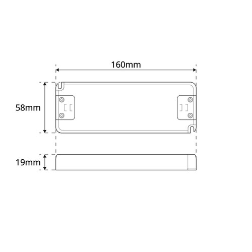 Alimentatore 100W 12V IP20 - Ultrasottile per Mobili Alimentatore 100W 12V IP20 - Ultrasottile per Mobili