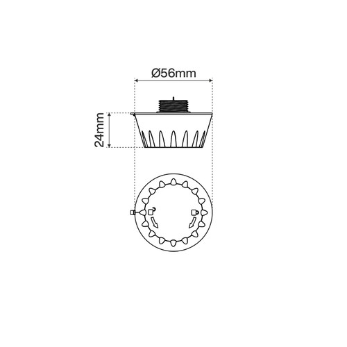 Dimmer Smart WiFi per Campane LED Industriali, compatibile con Tuya Dimmer Smart WiFi per Campane LED Industriali, compatibile con Tuya