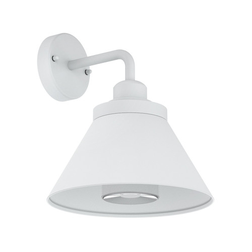 Applique E27 Bianca, IP54 per Esterni - Serie FOCUS Applique E27 Bianca, IP54 per Esterni - Serie FOCUS