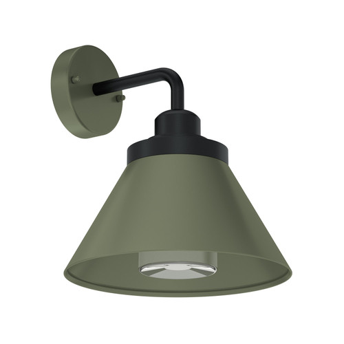 Applique E27 Verde scuro, IP54 per Esterni - Serie FOCUS Applique E27 Verde scuro, IP54 per Esterni - Serie FOCUS