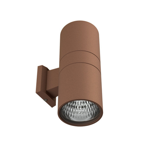 Applique Cilindrica Bidirezionale XL, IP54, Con 2 basi E27 - Corten Applique Cilindrica Bidirezionale XL, IP54, Con 2 basi E27 - Corten