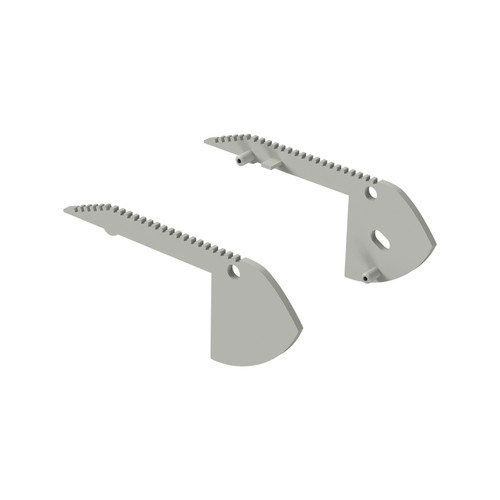 Tappi di Chiusura per Profili in Alluminio da Gradino (conf. 4pz)