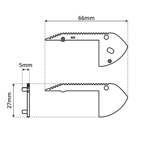 Tappi di Chiusura per Profili in Alluminio da Gradino (conf. 4pz) Tappi di Chiusura per Profili in Alluminio da Gradino (conf. 4pz)