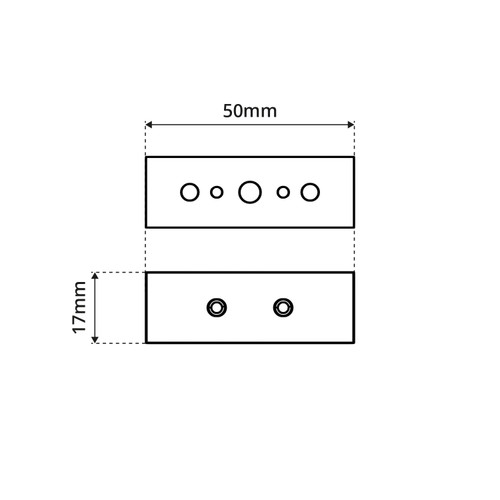 Tappi di chiusura per Profili a Parete Bidirezionale (conf. 4pz) Tappi di chiusura per Profili a Parete Bidirezionale (conf. 4pz)