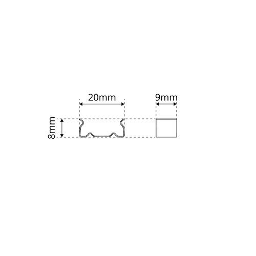 Clips di Fissaggio per Profilo Calpestabile (conf. 4pz) Clips di Fissaggio per Profilo Calpestabile (conf. 4pz)
