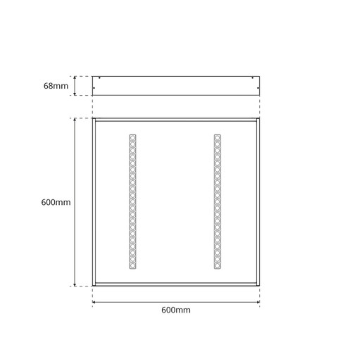 Plafoniera LED 60x60 28W, 36W, 42W, CCT CRI92 UGR13 PHILIPS CertaDrive Plafoniera LED 60x60 28W, 36W, 42W, CCT CRI92 UGR13 PHILIPS CertaDrive