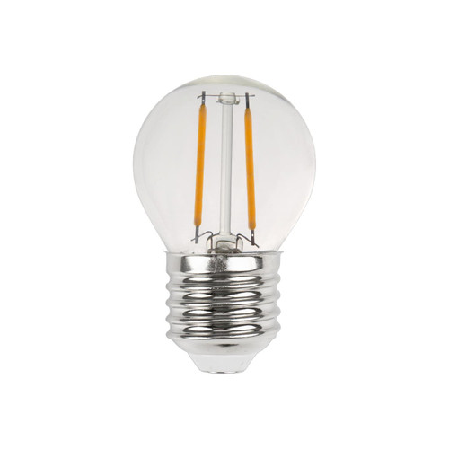 Lampada LED E27 da 2W a Filamento 140lm/W, No Flickering - G45