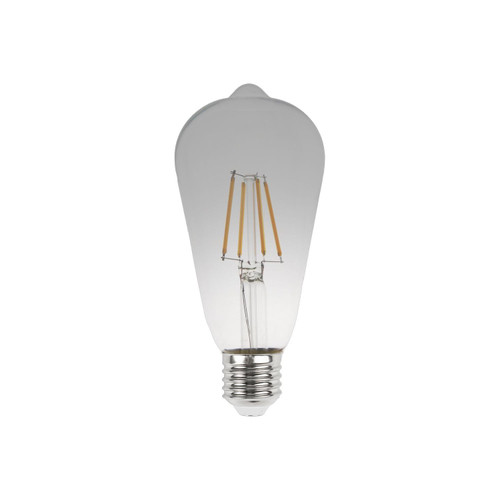 Lampada LED E27 6W a Filamento ST64, No Flickering - Serie DarkLight