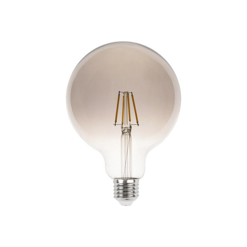 Lampada LED E27 6W a Filamento G125, No Flickering - Serie DarkLight