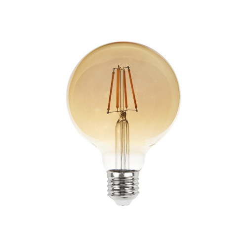 Lampada LED E27 6W a Filamento Ambrata, Dimmerabile - G95