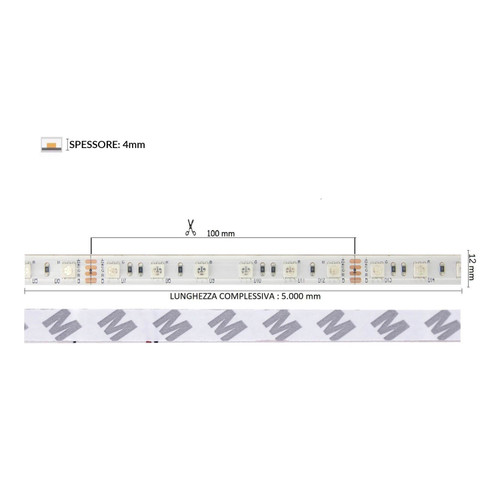 Striscia LED Professional 5050/60 - RGB - IP67 - 14,4W/m - 5m - 24V Striscia LED Professional 5050/60 - RGB - IP67 - 14,4W/m - 5m - 24V