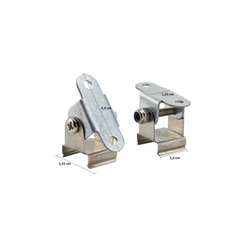 Staffa regolabile per Profilo Slim Staffa regolabile per Profilo Slim