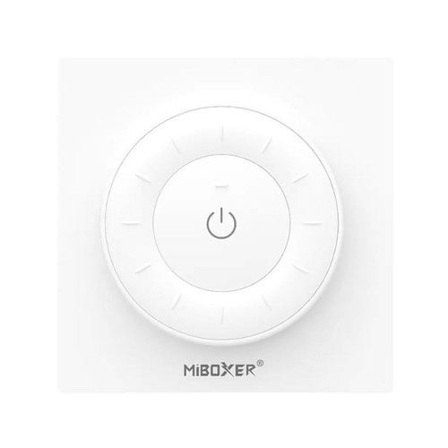 Telecomando da Parete Monocolore/CCT con Base Magnetica - Bianco