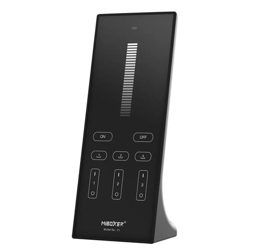 Telecomando Monocolore 3 Zone, da Scrivania - Nero