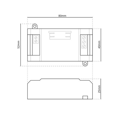 Controller Dimmer per driver DALI da Pulsante, WIFI e Bluetooth Controller Dimmer per driver DALI da Pulsante, WIFI e Bluetooth