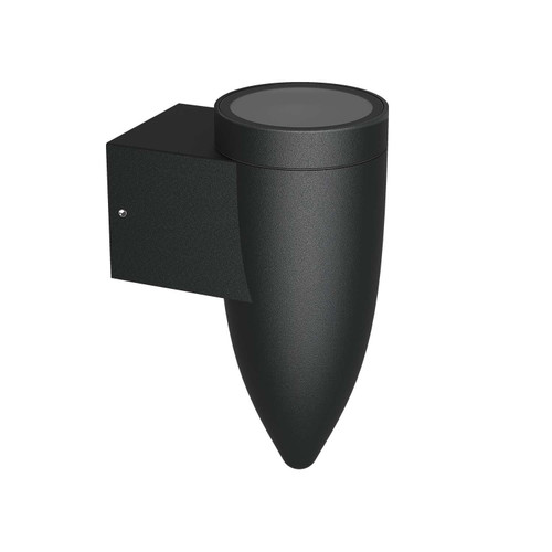 Applique da Parete a Cono per esterni, IP65 GU10 - Nera Applique da Parete a Cono per esterni, IP65 GU10 - Nera
