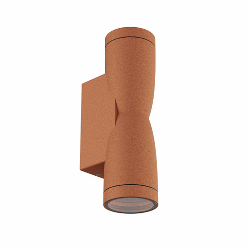 Applique Conica a Clessidra Bidirezionale, IP65 GU10 - Corten Applique Conica a Clessidra Bidirezionale, IP65 GU10 - Corten