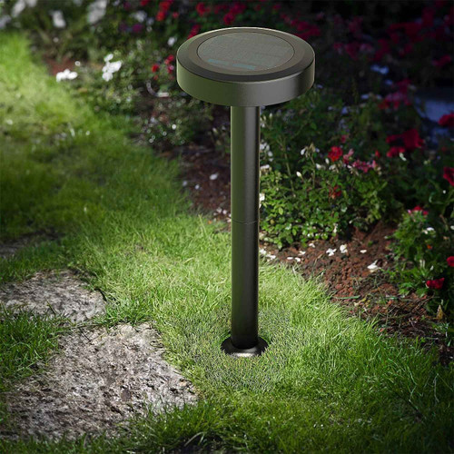 Lampada Solare da Giardino a Picchetto IP65 35cm, CCT 120 lumen