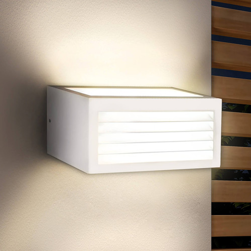 Applique Line Design - E27 Bianca IP65 per Esterni