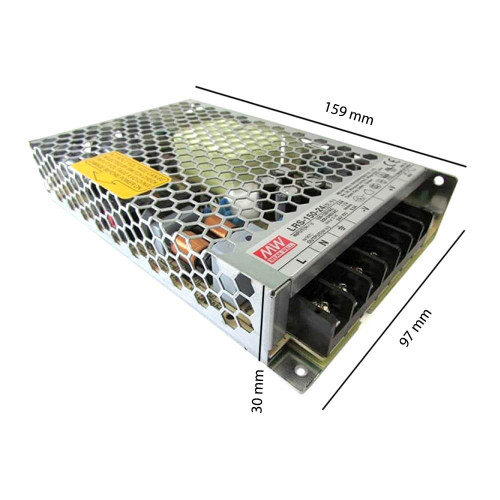 Alimentatore Meanwell 150W-24V IP20 LRS-150-24