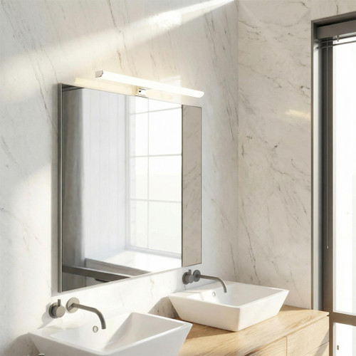 Lampada LED da Specchio 60cm 11W Stondata IP44 Tripla Installazione