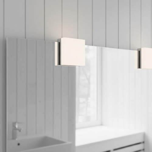 Lampada LED da Specchio Quadrata 3W IP54 - Da cornice o filo lucido