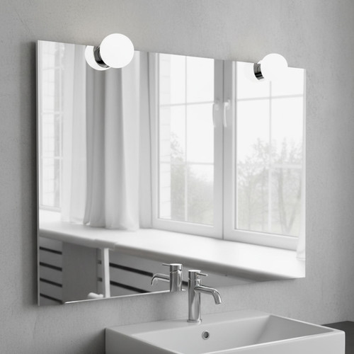 Lampada LED da Specchio Rotonda 3W IP54 - Da cornice o filo lucido