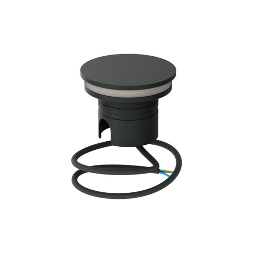 Faretto LED interrato da Giardino 6W IP67, Luce Radente 360°- Antracite