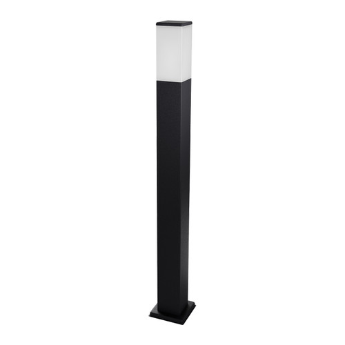 Paletto Rettangolare 100cm NERO, E27