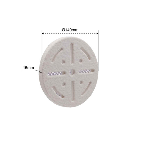 Griglia di Areazione Pitturabile con Zanzariera Tonda, EFFETTO Pietra Griglia di Areazione Pitturabile con Zanzariera Tonda, EFFETTO Pietra