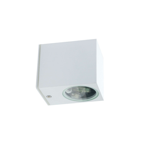 Applique Quadrata Monodirezionale GU10 Bianco Applique Quadrata Monodirezionale GU10 Bianco