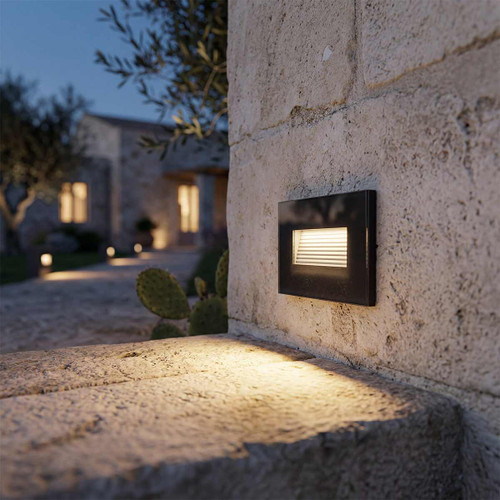 Segnapasso Nero Per Scatola 503 - LUCE ASIMMETRICA