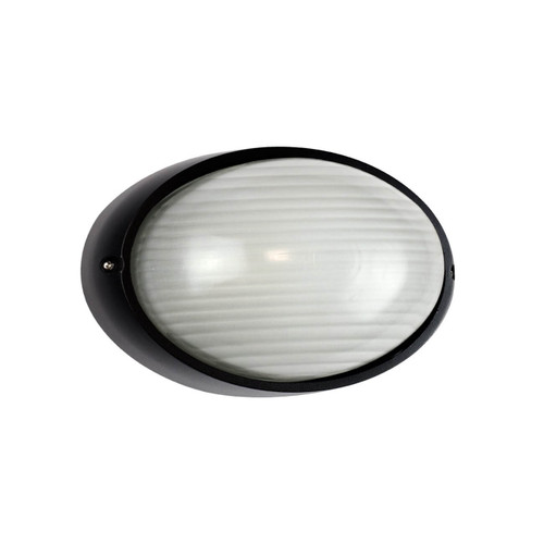 Plafoniera Da Esterno 1XE27 NERA, IP54, 213X142MM
