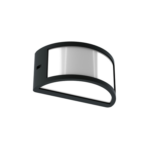 Applique Moon Design - E27 Nera Curva per Esterni IP65 Applique Moon Design - E27 Nera Curva per Esterni IP65