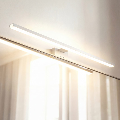Lampada LED da Specchio 80cm Bianca 15W IP54 Tripla Installazione